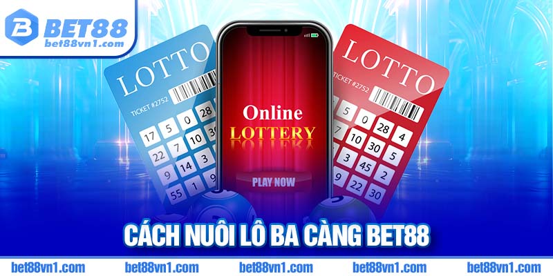 cách nuôi lô ba càng BET88
