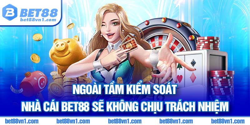 Ngoài quyền kiểm soát BET88 sẽ không chịu trách nhiệm