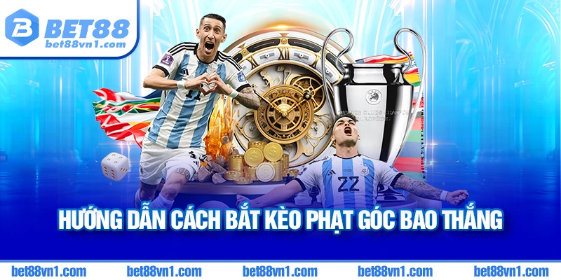 Hướng dẫn cách bắt kèo cược đá góc tại nhà cái BET88