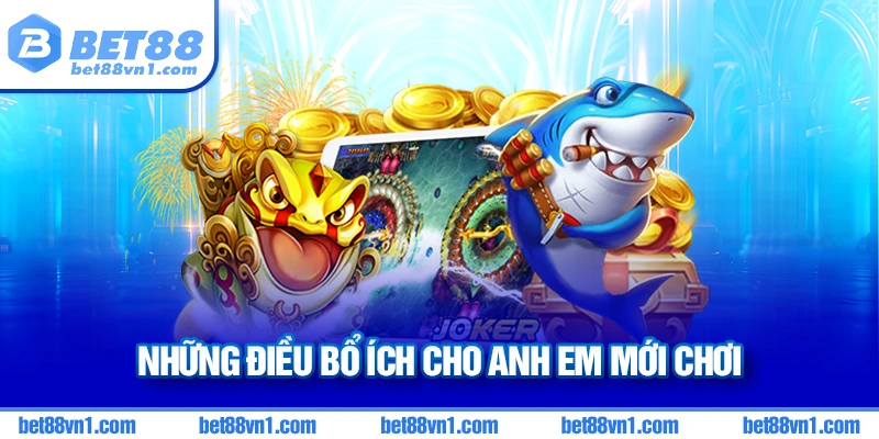 Kinh nghiệm bổ ích cho người chơi tại bắn cá Bet88